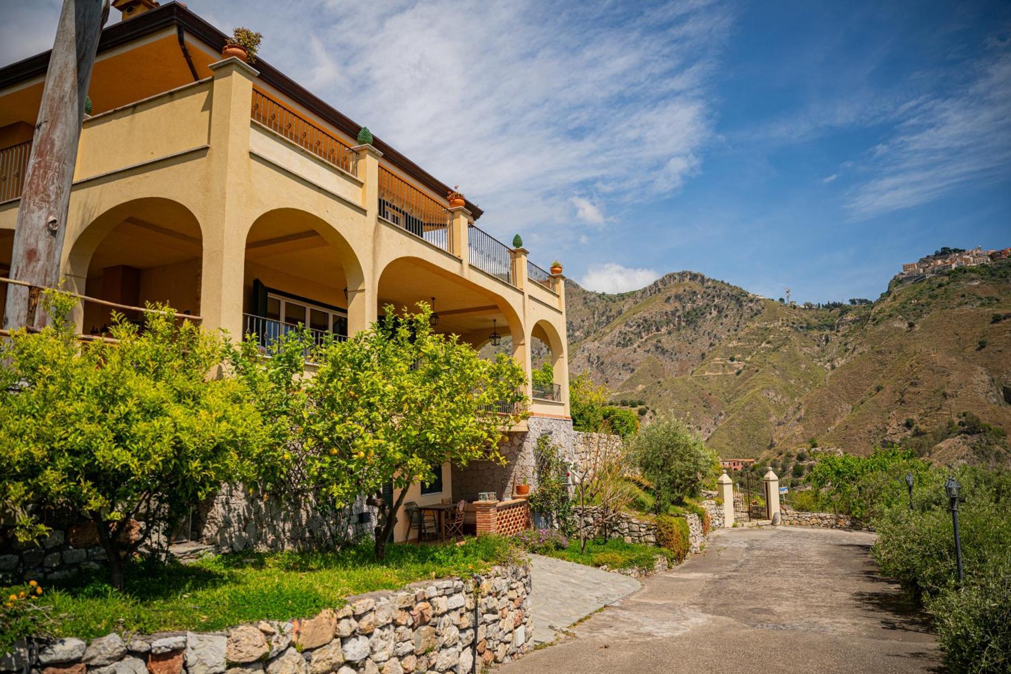 Sea View Villa Taormina Exterior foto